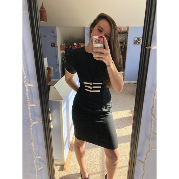 Vintage Dresses & Skirts - Vintage Sheri Martin Sailor Pin Up Girl Dress